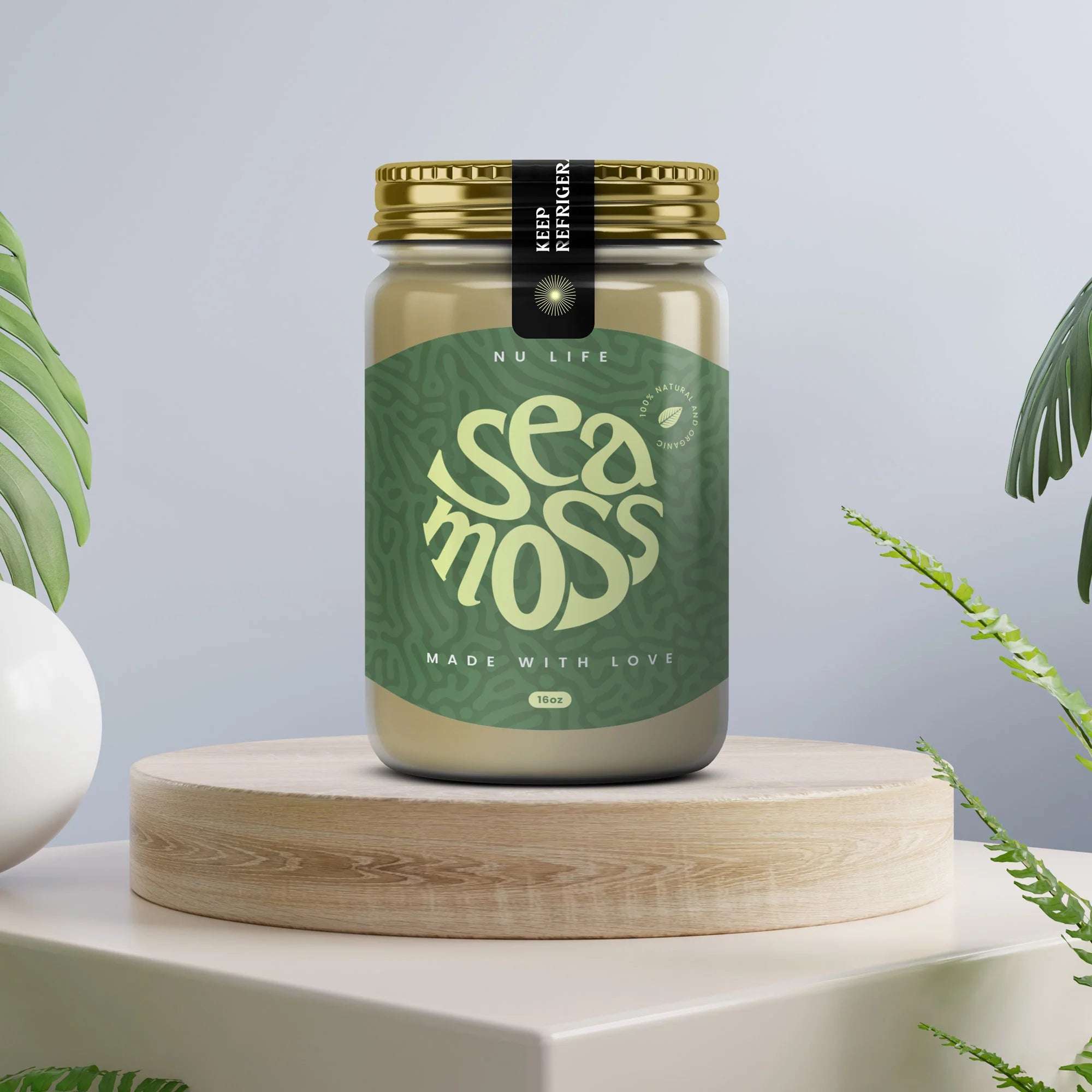 16Oz Nulife Seamoss Gel